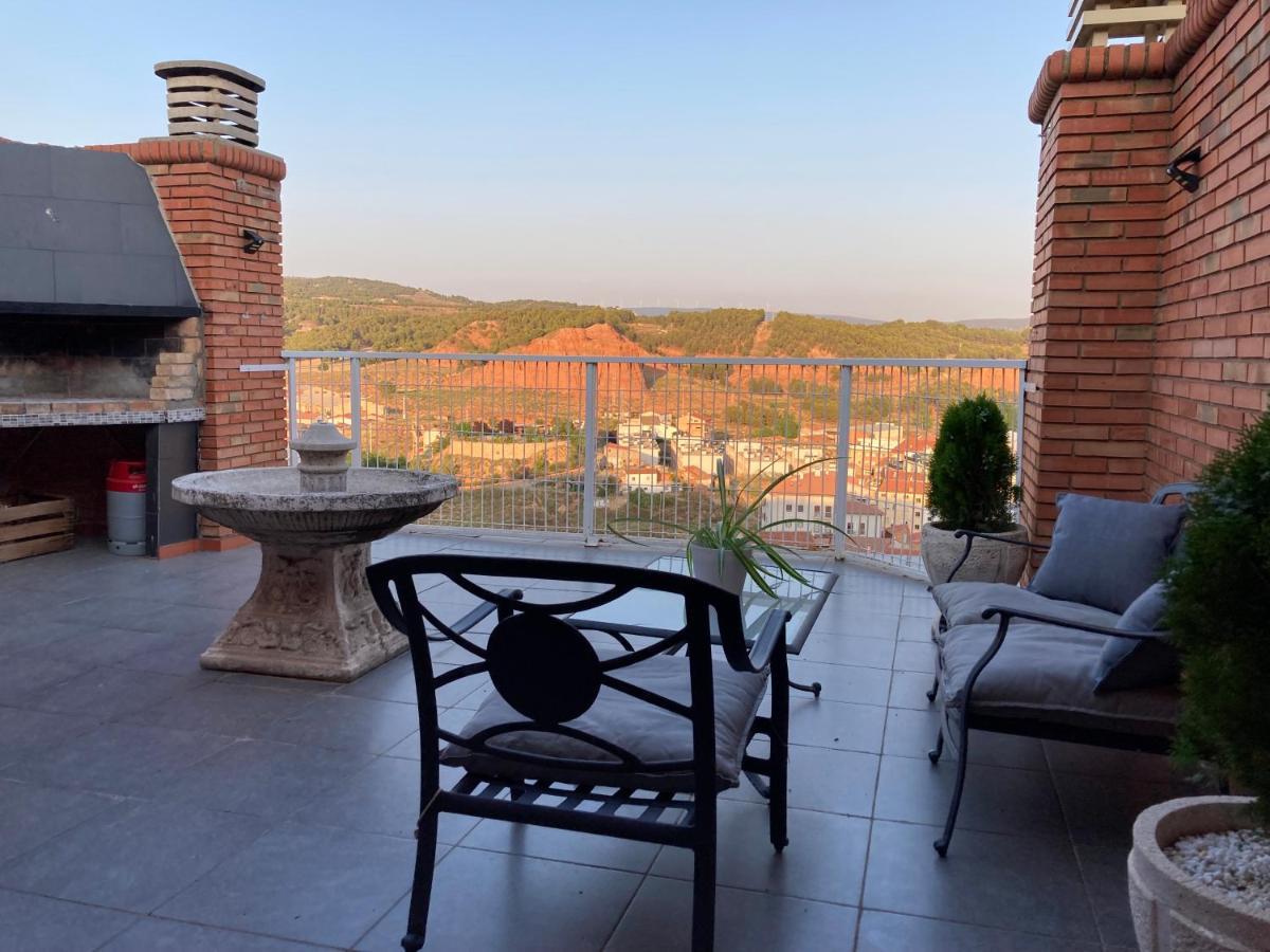 Teruelhome IV Atico Con Vistas Y Aparcamiento En El Centro Eksteriør billede